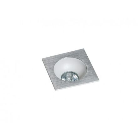 Oprawa  wpustowa HUGO 1 DOWNLIGHT techniczna w kolorze aluminium
