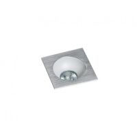 Oprawa  wpustowa HUGO 1 DOWNLIGHT techniczna w kolorze aluminium
