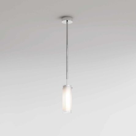 Lampa wisząca OTTAVINO PENDANT 1411002 Astro Elegancka karbowane szkło ᴓ 10 cm