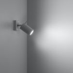 Efektowny Kinkiet RING biały SL.0087 SOLLUX LIGHTING nowoczesny klosz tuba  - 2