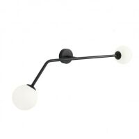 Kinkiet PURE WALL BLACK HORIZONTAL czarny ALDEX 1064D1  