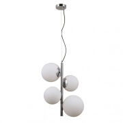 Lampa wisząca Riga PND-44213-4B-CH Italux estetyczna chrom