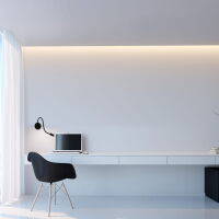 KINKIET Senise biała / czarna light prestige METAL LED / 3W IP20 kolor do wyboru    LP-2021/1W WH