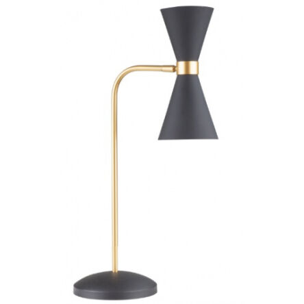 Lampa stołowa Cornet T0039 MAXlight czarna oprawa nowoczesna klepsydra