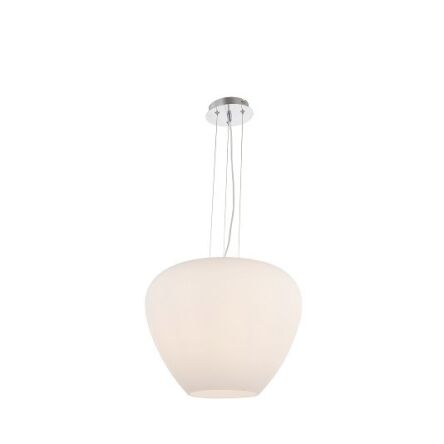 Lampa wisząca Baloro L AZ3175 nowoczesna minimalistyczna szklany biały klosz