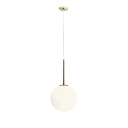 Lampa wisząca BOSSO 1 GOLD złota kula ALDEX 1087G30  