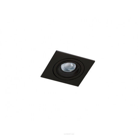 Lampa wpuszczana kwadrat nowoczesna CARO SAZ2433 Azzardo czarna