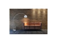 LAMPA PODŁOGOWA AZZARDO AZ2408 TS-010121W nowoczesna biała kulisty klosz marmurowa podstawa - 3