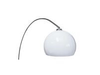 LAMPA PODŁOGOWA AZZARDO AZ2408 TS-010121W nowoczesna biała kulisty klosz marmurowa podstawa - 2