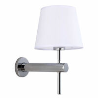 KINKIET TIVOLI LP-1133/1W Light Prestige klasyczny chrom biały