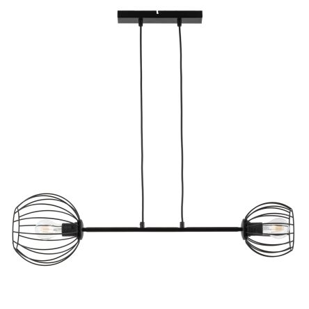 Lampa wisząca MADAM 32369 SIGMA CZARNA RETRO