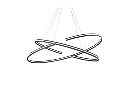 Lampa wisząca Alessia dimm XL czarna AZ3356