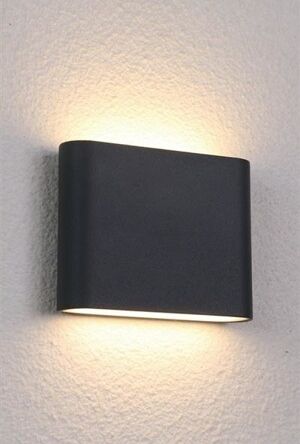 Kinkiet zewnętrzny SEMI LED 6775 Nowodvorski Techniczna grafitowa IP54