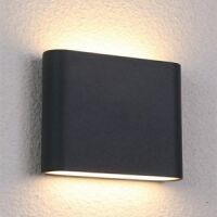 Kinkiet zewnętrzny SEMI LED 6775 Nowodvorski Techniczna grafitowa IP54