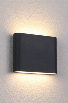 Kinkiet zewnętrzny SEMI LED 6775 Nowodvorski Techniczna grafitowa IP54