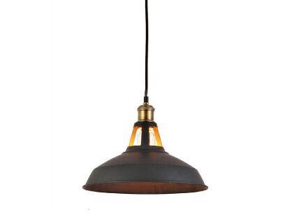 Lampa wisząca New Axel AZzardo FLP131BK AZ1351 wykonana z metalu w kolorze czarnym idealna do salonu kuchni