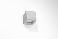 Kinkiet LEO beton SL.0991 Sollux Lighting kostka  - 2