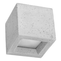 Kinkiet LEO beton SL.0991 Sollux Lighting kostka 