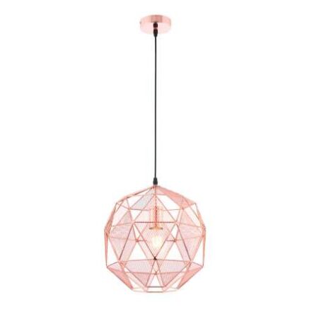 Lampa wisząca ARMOUR miedziana ENDON LIGHTING 72815  