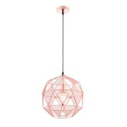 Lampa wisząca ARMOUR miedziana ENDON LIGHTING 72815  