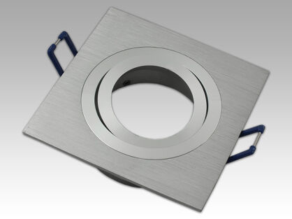 Oprawa sufitowa wpuszczana aluminium szczotkowane  003