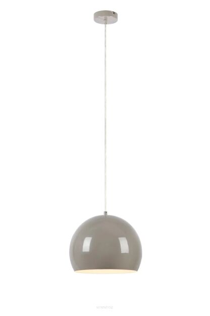 Lampa wisząca POP 1L E27 108986 Markslojd szara Ø28cm