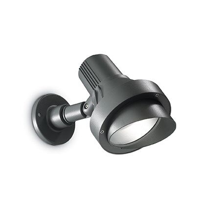 Kinkiet zewnętrzny Terra AP1 BIG Ideal Lux  046167  z aluminium i wykończona w kolorze antracytu ruchomy klosz