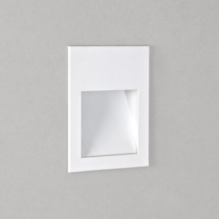 Lampa zewnetrzna schodowa Borgo 54- Astro 1212019 7484 biała IP65 techniczna wysokość 7 cm