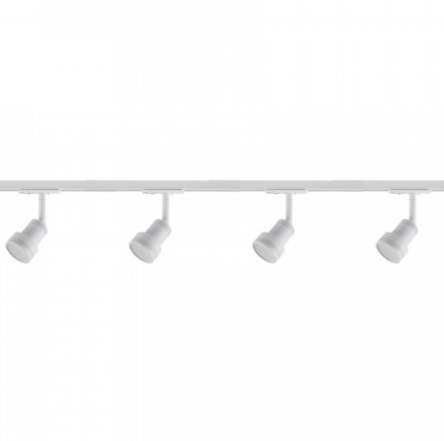 Zestaw szynowy STORM SET biała szyna 4 reflektorki LIGHT PRESTIGE LP-733 SET WH