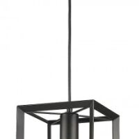 Lampa wisząca Napoli czarna Light prestige LP-4146/1P-BL industrialna 　