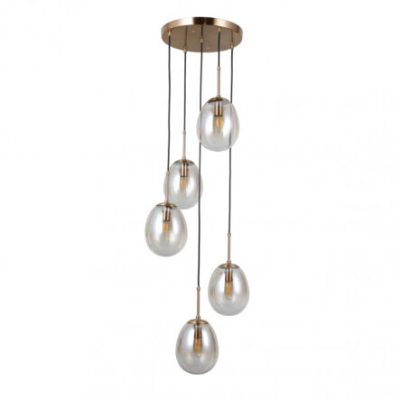 Lampa wisząca Meolo PND-40825-5-GD Italux