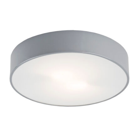 Plafon DARLING 2083 Argon Minimalistyczny szary biała przesłona