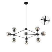 Lampa wisząca Bao Nero Fume ORLICKI DESIGN CZARNA nowoczesna