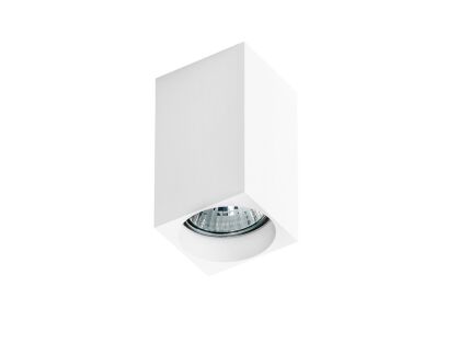 Lampa sufitowa techniczna biała Mini Square AZzardo GM4209 WH AZ1381