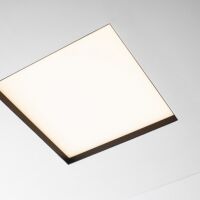 Lampa wpuszczana Solid Area 5.0 WP Labra  4.1260 techniczna kwadrat różne kolory wykończenia