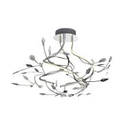 PLAFON LAMPA SUFITOWA ZUMA LINE BELLE  PENDANT  PL170511-3 Srebrny   Metal, Kryształ, Tworzywo sztuczne