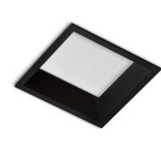 Oprawa wpuszczana AIDA SQUARE 16W AZ4229 szerokość 14.5 cm 3000K czarna