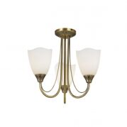 Lampa sufitowa  HAUGHTON antyczny mosiądz ENDON LIGHTING 601-3AN  