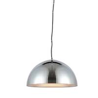 Lampa wisząca MODENA 50 AZzardo FB6838-50 CH AZ1401 wykonana jest z metalu w kolorze chromu półokragła idealna do kuchni