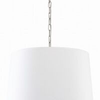 Lampa wisząca VIGO czarna lub biała z matalu, akrylu i tkanina Light Prestige E27