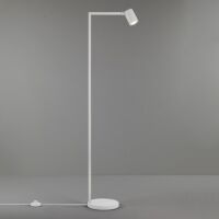 Lampa podłogowa Ascoli Floor Astro Nowoczesna 119cm nikiel biała lub brązowa