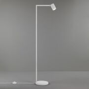 Lampa podłogowa Ascoli Floor Astro Nowoczesna 119cm nikiel biała lub brązowa