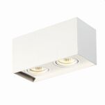 LAMPA SUFITOWA HAMAL 031/2 NATYNKOWA CZARNA WYKONANA Z ALUMINIUM 2 ŹRÓDŁA ŚWIATŁA GU10 - 2