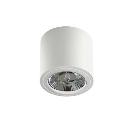Lampa sufitowa natynkowa ALIX  230V AZ3541 Azzardo techniczna białą tuba na źródło światła es111 okrągła 　