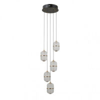 Lampa wisząca Alani PND-34375-5-BK Italux