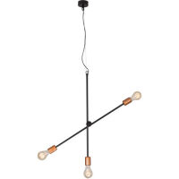Lampa wisząca STICKS złoto-czarna Nowodvorski 6268