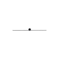 Kinkiet łazienkowy nad lustro LED Pin 10W 500lm 4000K czarny 91cm IP44 8128