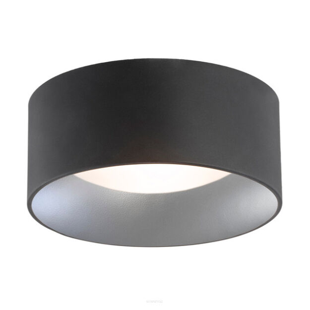 Plafon MOHITO 704 Argon Czarno/srebrny o średnicy 35 cm