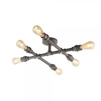 Lampa sufitowa PIPE brązowa  ENDON LIGHTING 78763  