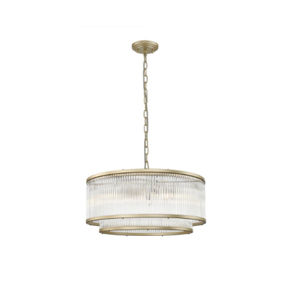 Lampa wisząca SERGIO P0528-06H-V6AC ZumaLine Wykonana z metalu i szkła 